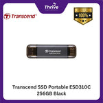 Load image into Gallery viewer, Transcend SSD Portable ESD310C 256GB Black