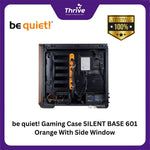 Load image into Gallery viewer, be quiet! Gaming Case SILENT BASE 601 Orange With Side Window