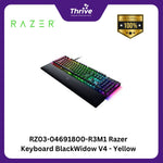 Load image into Gallery viewer, RZ03-04691800-R3M1 Razer Keyboard BlackWidow V4 - Yellow