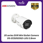 Load image into Gallery viewer, 20 series EXIR Mini Bullet Camera DS-2CD2023G2-LI2U 2.8mm
