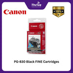 Load image into Gallery viewer, PG-830 Black FINE Cartridges