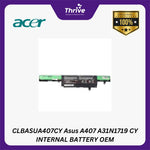 Load image into Gallery viewer, CLBASUA407CY Asus A407 A31N1719 CY INTERNAL BATTERY OEM