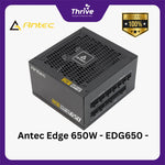Load image into Gallery viewer, Antec Edge 650W - EDG650 - 80+ Gold - Japanese Capacitor ! (PSU Made by Seasonic) - Full Modular - LED Fan - 5 Years Warranty Replacement