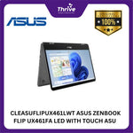 Load image into Gallery viewer, CLEASUFLIPUX461LWT ASUS ZENBOOK FLIP UX461FA LED WITH TOUCH ASU ZENBOOK FLIP UX461FA