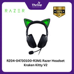 Load image into Gallery viewer, RZ04-04730100-R3M1 Razer Headset Kraken Kitty V2 - with RGB Kitty Ears - Black