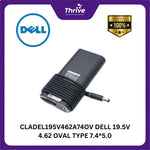 Load image into Gallery viewer, CLADEL195V462A74OV DELL 19.5V 4.62 OVAL TYPE 7.4*5.0
