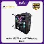 Load image into Gallery viewer, Antec NX200M - mATX Gaming Case - Left Side Glass Door - FREE 1 PCS 12CM FAN