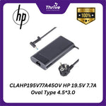 Load image into Gallery viewer, CLAHP195V77A45OV HP 19.5V 7.7A Oval Type 4.5*3.0