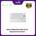 Load image into Gallery viewer, RZ03-04981700-R3M1 Razer Keyboard Huntsman V3 Pro Tenkeyless - Tenkeyless Analog Optical - White