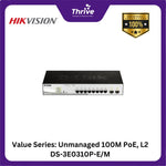 Load image into Gallery viewer, Value Series: Unmanaged 100M PoE, L2 DS-3E0310P-E/M