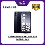 Load image into Gallery viewer, SAMSUNG GALAXY A05 4GB 64GB BLACK
