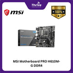 Load image into Gallery viewer, MSI Motherboard PRO H610M-G DDR4