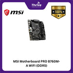 Load image into Gallery viewer, MSI Motherboard PRO B760M-A WIFI (DDR5)