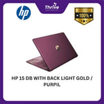 Load image into Gallery viewer, HP 15 DB WITH BACK LIGHT GOLD / PURPLE