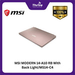 Load image into Gallery viewer, Keyboard Laptop MSI MODERN 14-A10 RB With Back Light/MS14-C4