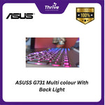 Load image into Gallery viewer, Laptop Keypad ASUSS G731 Multi colour With Back Light