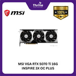 Load image into Gallery viewer, MSI VGA RTX 5070 Ti 16G INSPIRE 3X OC PLUS
