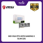 Load image into Gallery viewer, MSI VGA RTX 4070 GAMING X SLIM 12G