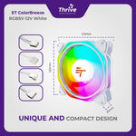 Load image into Gallery viewer, ET ColorBreeze RGB5V-12V White - PC Cooling Fan RGB for Gaming