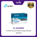 Load image into Gallery viewer, TP-LINK 8-Port 1G (4 PoE+) Easy Smart Switch