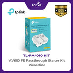 Load image into Gallery viewer, TP-LINK AV600 FE Passthrough Starter Kit Powerline