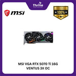 Load image into Gallery viewer, MSI VGA RTX 5070 Ti 16G VENTUS 3X OC
