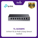 Load image into Gallery viewer, TP-LINK 8-Port 1G (4 PoE+) Easy Smart Switch