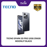 Load image into Gallery viewer, TECNO SPARK 20 PRO 12GB 256GB MOONLIT BLACK