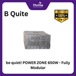 Load image into Gallery viewer, be quiet! POWER ZONE 650W - Fully Modular - 80+ Bronze Certified - 5 Years Warranty - Number 1 PSU in Germany