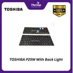 Load image into Gallery viewer, Laptop Keypad TOSHIBA P25W With Back Light