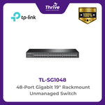 Load image into Gallery viewer, TP-LINK 48-Port Gigabit 19" Rackmount Unmanaged Switch