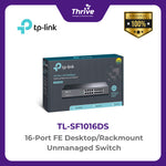Load image into Gallery viewer, TP-LINK 16-Port FE Desktop/Rackmount Unmanaged Switch