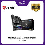 Load image into Gallery viewer, MSI Motherboard PRO B760M-P DDR4