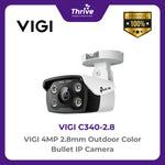 Load image into Gallery viewer, TP-LINK VIGI 4MP 2.8mm Outdoor Color Bullet IP Camera