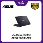 Load image into Gallery viewer, Laptop Keypad Win Home 11 64Bit ASUSS X521 BLACK