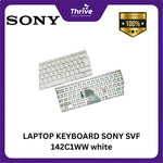 Load image into Gallery viewer, LAPTOP KEYBOARD SONY SVF 142C1WW white