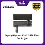 Load image into Gallery viewer, Laptop Keypad ASUS G551 Silver Back Light