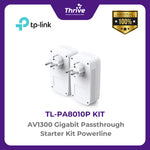 Load image into Gallery viewer, TP-LINK AV1300 Gigabit Passthrough Starter Kit Powerline