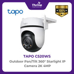Load image into Gallery viewer, TP-LINK Outdoor Pan/Tilt 360° Starlight IP Camera 2K 4MP