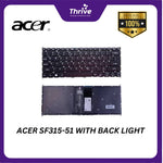 Load image into Gallery viewer, Keyboard Laptop ACER SF315-51 WITH BACK LIGHT