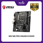Load image into Gallery viewer, MSI MB PRO H610M-B DDR4