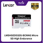 Load image into Gallery viewer, LMSHGED032G-BCNNG Micro SD High Endurance