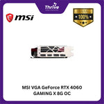 Load image into Gallery viewer, MSI VGA GeForce RTX 4060 GAMING X 8G OC