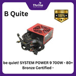 Load image into Gallery viewer, be quiet! SYSTEM POWER 9 700W - 80+ Bronze Certified - 3 Years Warranty - Number 1 PSU in Germany