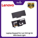 Load image into Gallery viewer, Laptop Keypad For Len V14-Igl Uk With Back Light