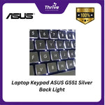 Load image into Gallery viewer, Laptop Keypad ASUS G551 Silver Back Light