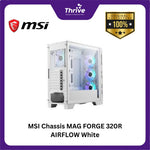 Load image into Gallery viewer, MSI Chassis MAG FORGE 320R AIRFLOW White