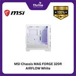 Load image into Gallery viewer, MSI Chassis MAG FORGE 320R AIRFLOW White