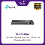 Load image into Gallery viewer, TP-LINK 24-Port Gigabit & 4 SFP+ Slots L2+ Managed Switch