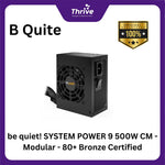 Load image into Gallery viewer, be quiet! SYSTEM POWER 9 500W CM - Modular - 80+ Bronze Certified - 3 Years Warranty - Number 1 PSU in Germany